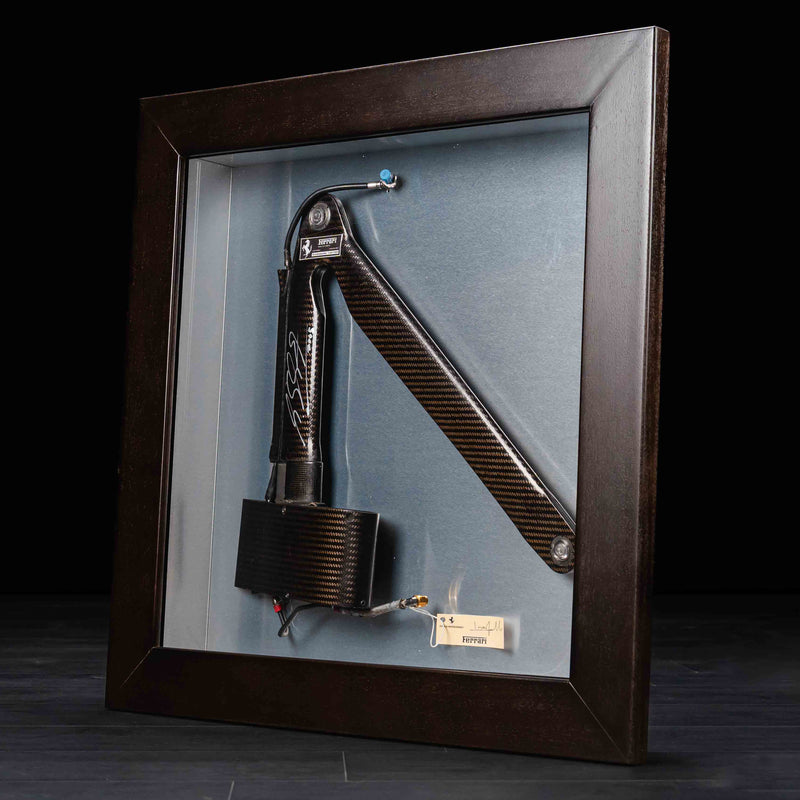 Michael Schumacher 2005 Signed Ferrari Framed Wishbone