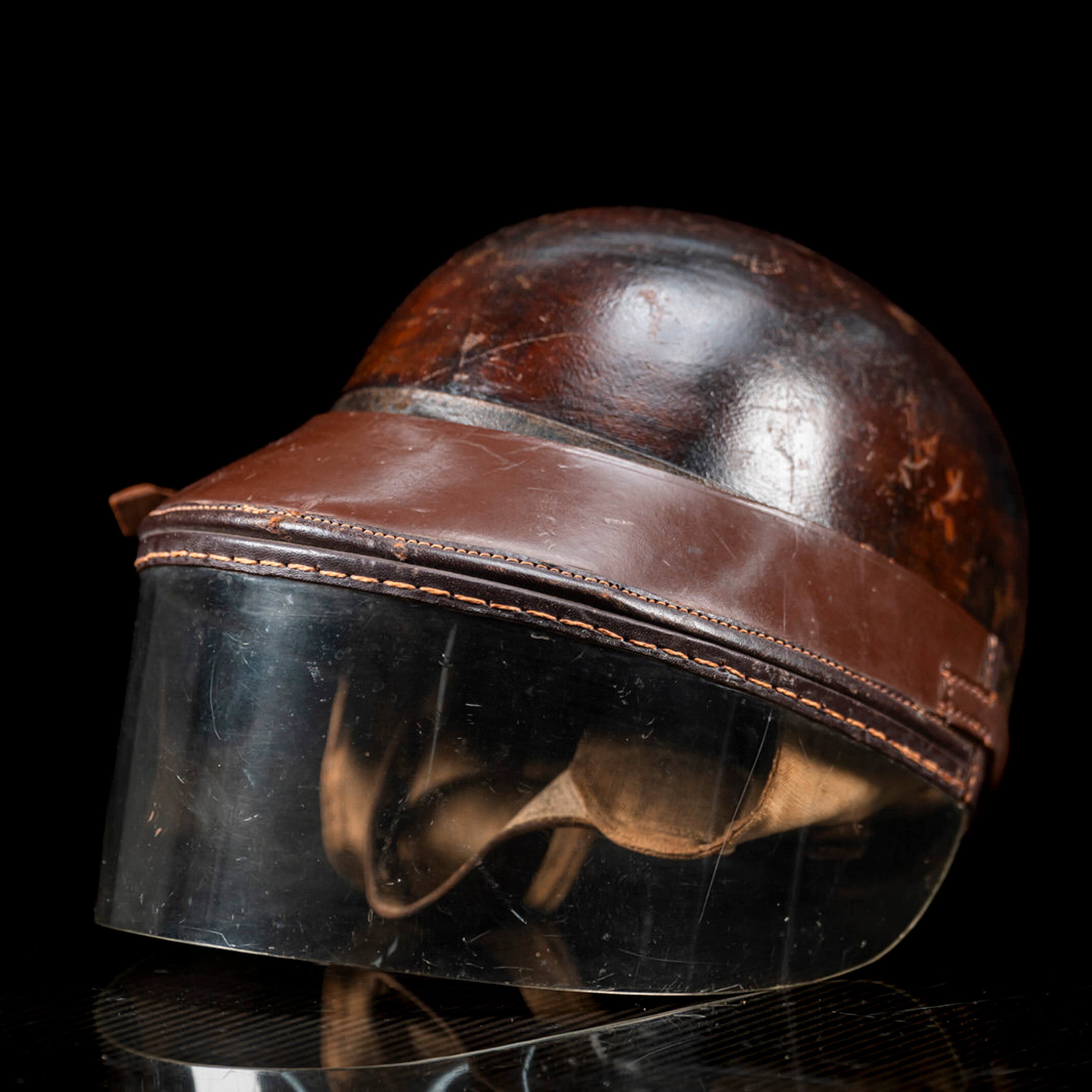 Phil Hill Circa Helmet Maserati F1 Team – 1958 Formula One Season