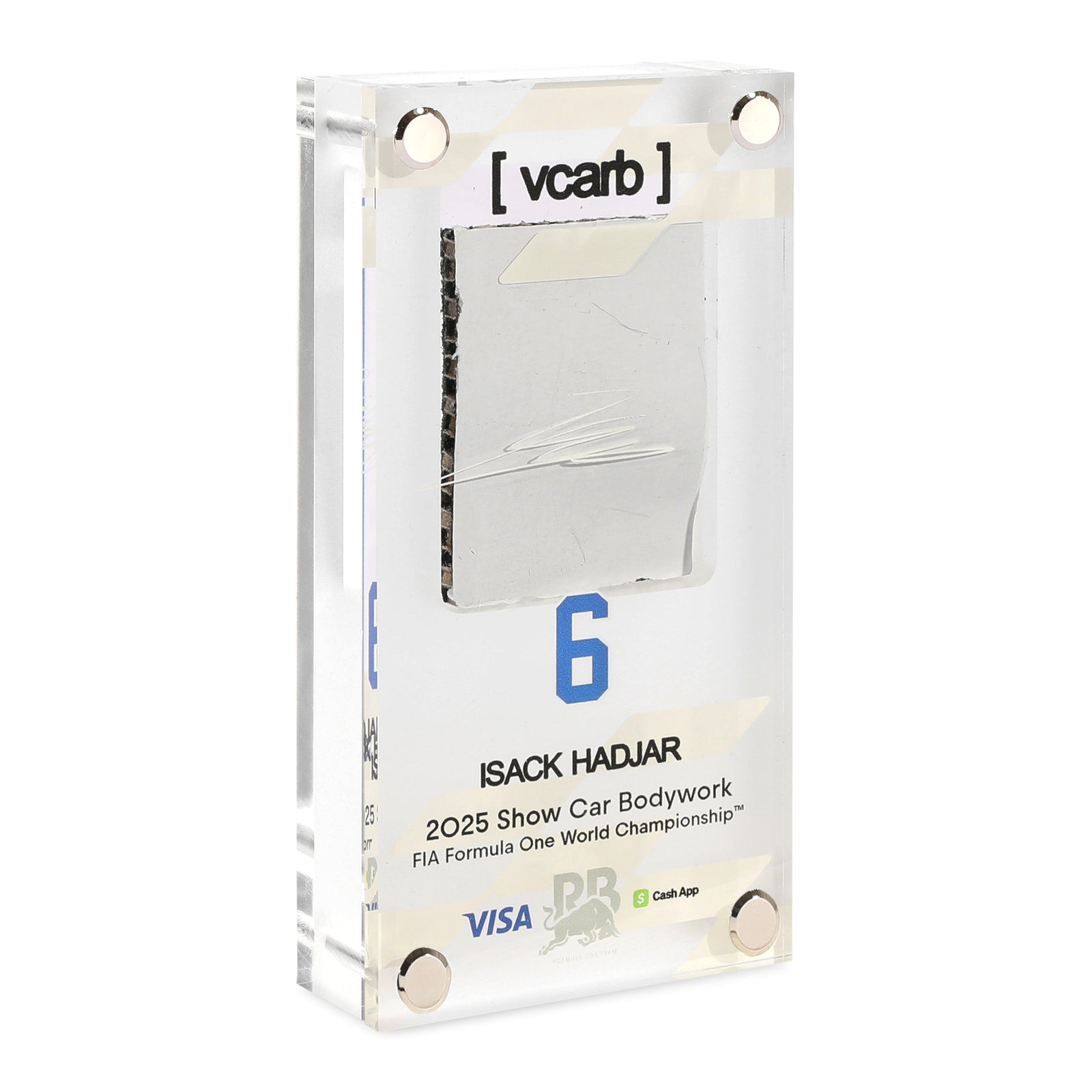 Isack Hadjar 2025 Visa Cash App Racing Bulls Replica Bodywork in Acrylic