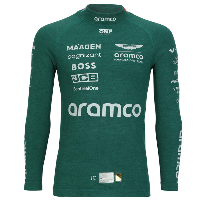 Jak Crawford Un-Signed 2024 Season Used Aston Martin Aramco Formula One Team Nomex