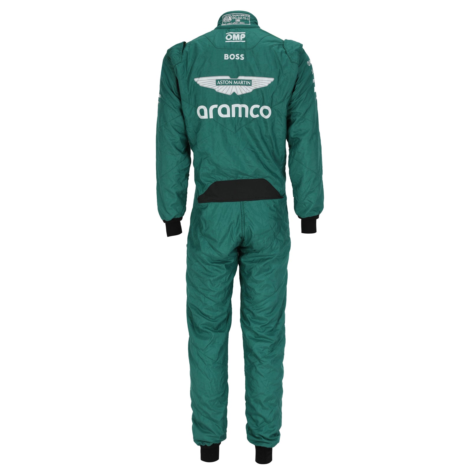 EARLY LOT 066 - Jak Crawford 2024 Season Used Aston Martin Aramco Formula One Team Suit