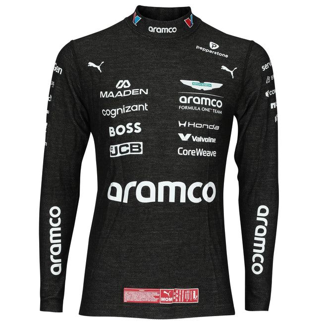Auction LOT 023 - Jak Crawford 2026 Aston Martin Aramco F1 Team Un-Signed Un-Used Nomex - Black