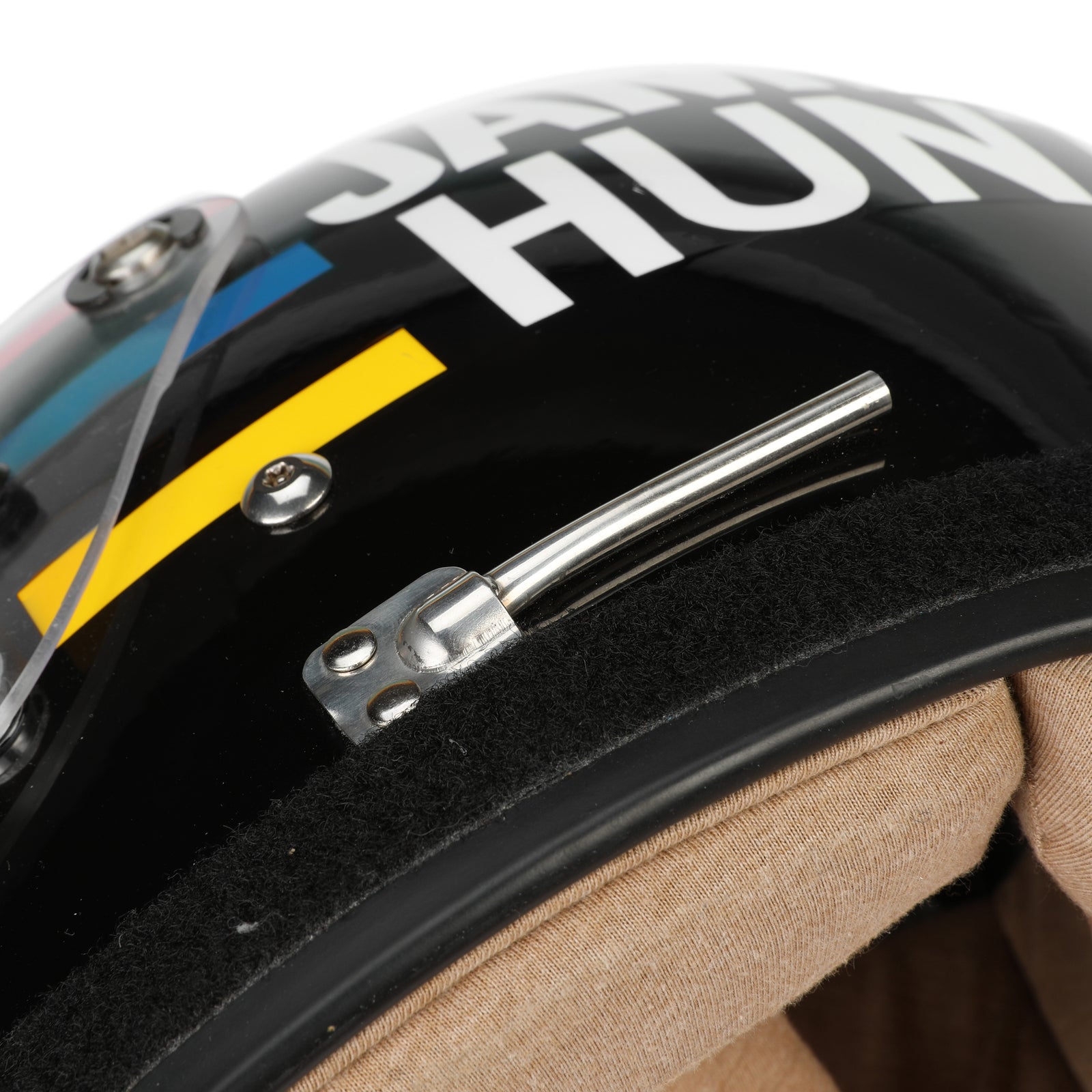 Season Launch LOT 045 - James Hunt 1976 McLaren Helmet - Replica