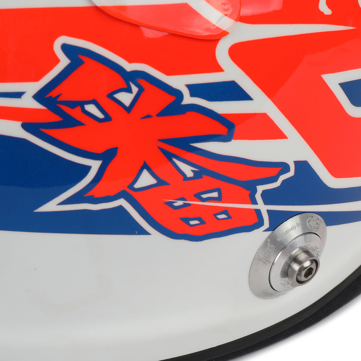 The Austin Auction LOT 031 - Jenson Button 2013 Race Used Helmet