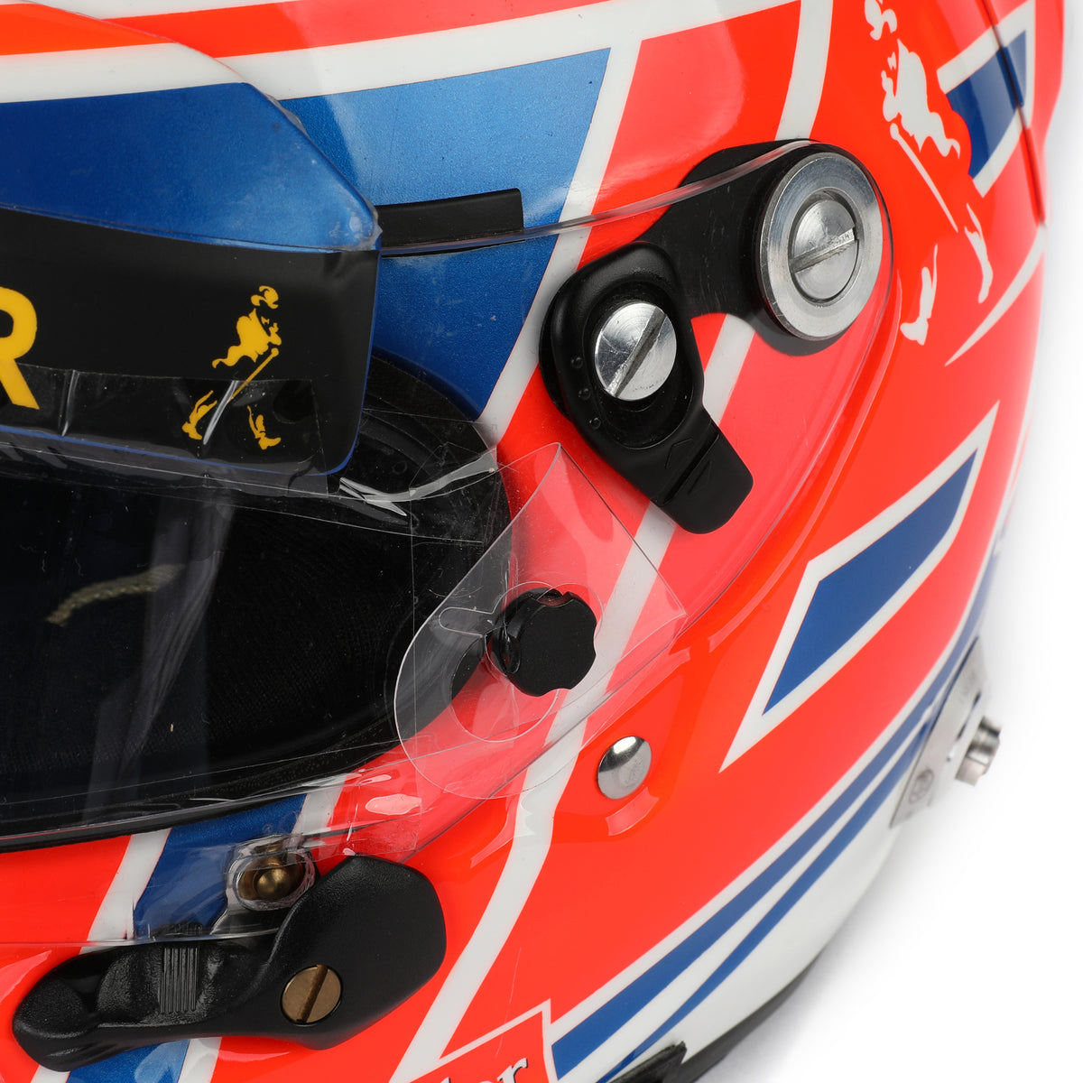 The Austin Auction LOT 031 - Jenson Button 2013 Race Used Helmet