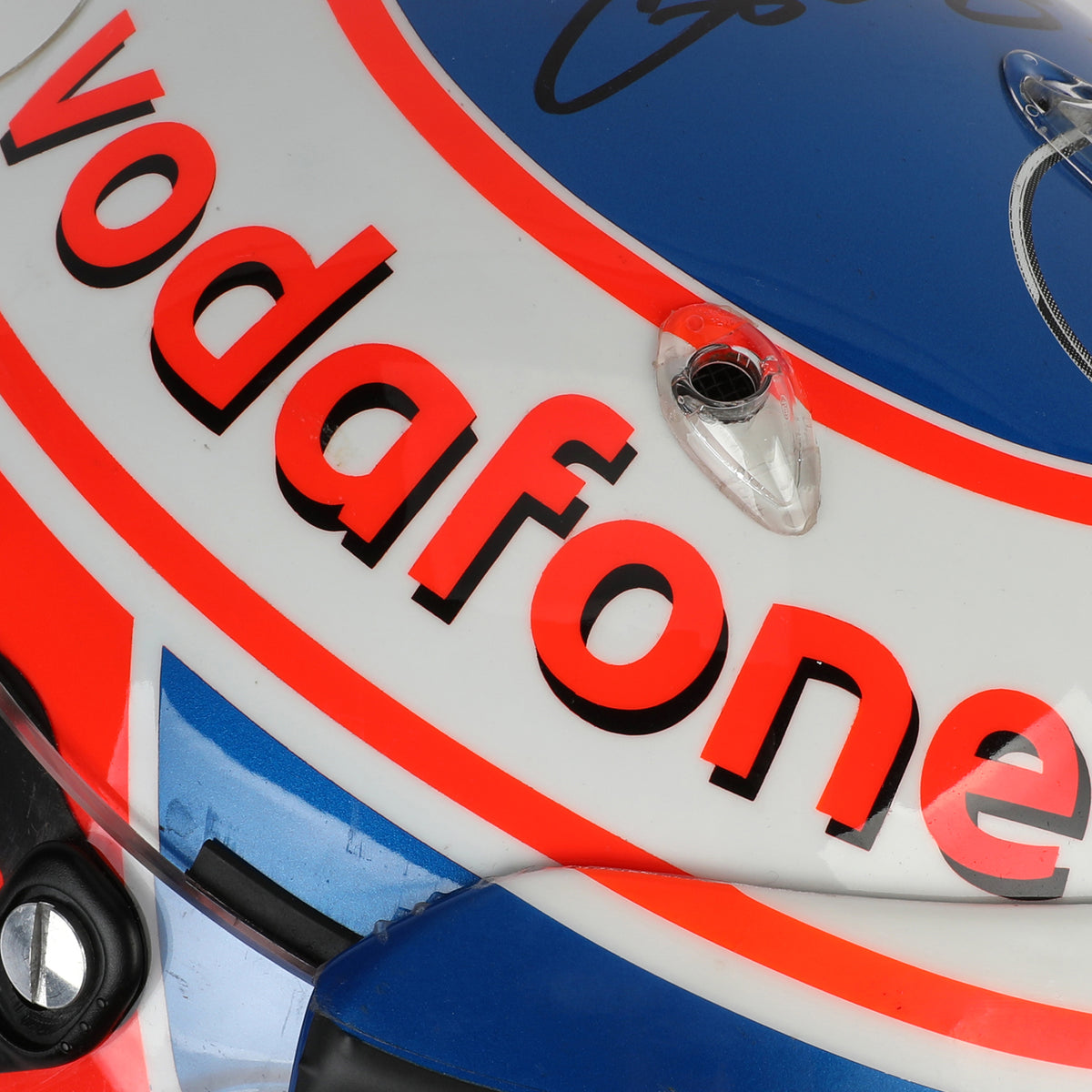 The Austin Auction LOT 031 - Jenson Button 2013 Race Used Helmet