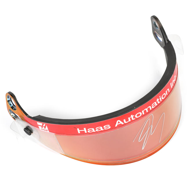Season Launch LOT 068 - Kevin Magnussen 2024 Haas F1 Team Signed Helmet Visor