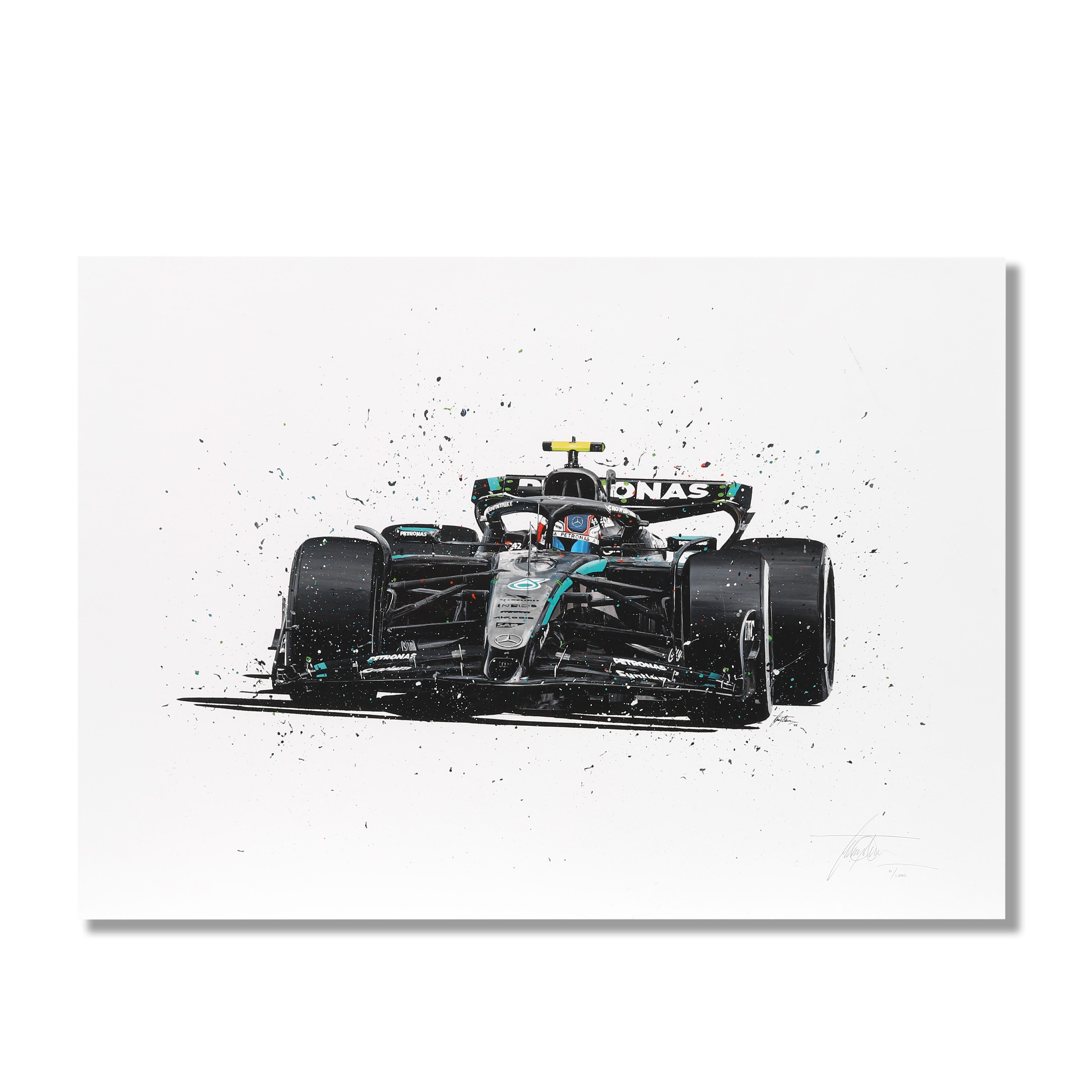 Kimi Antonelli 2025 Edition Lithograph Print- David Johnson
