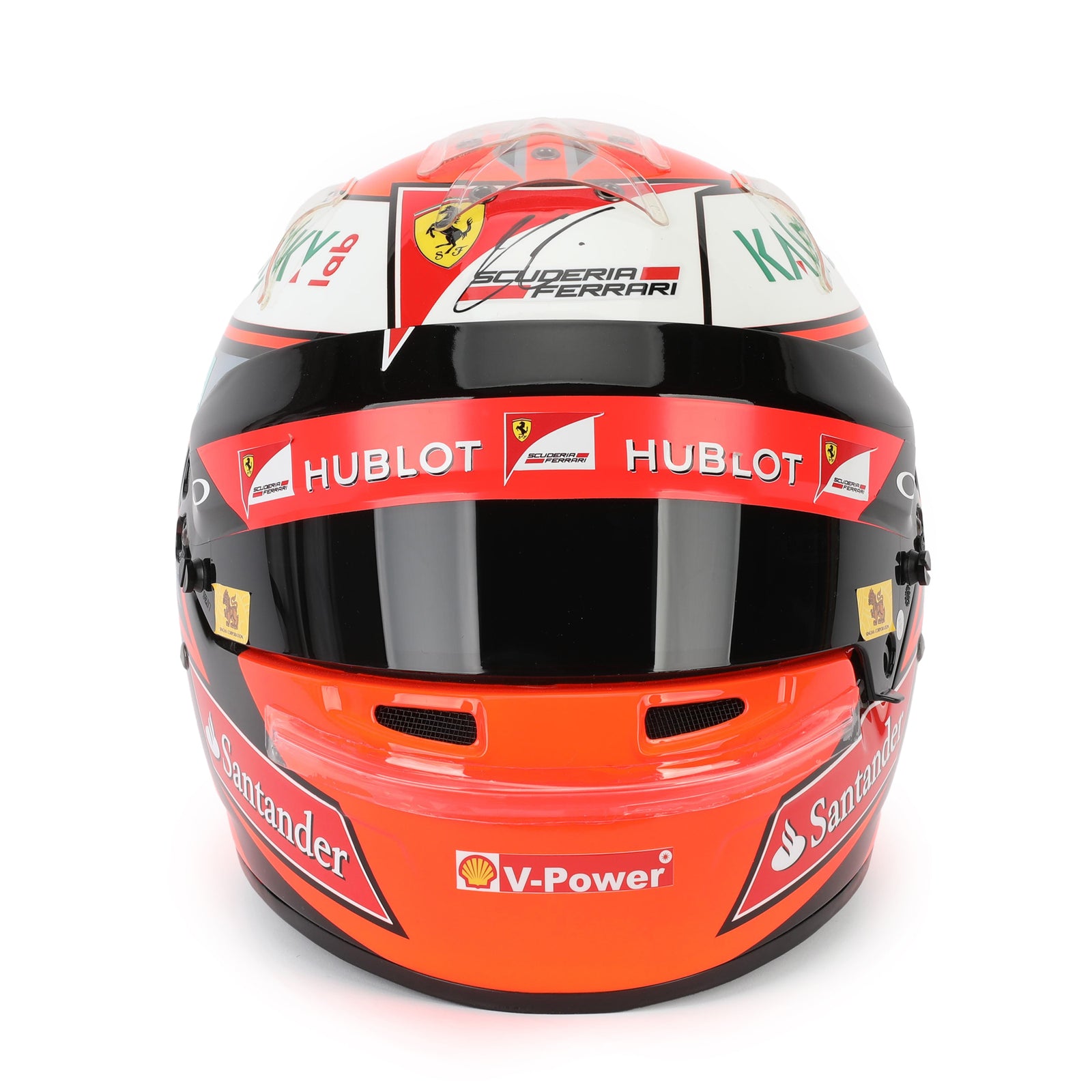 LOT 140 - Kimi Räikkönen 2016 Signed Replica Helmet