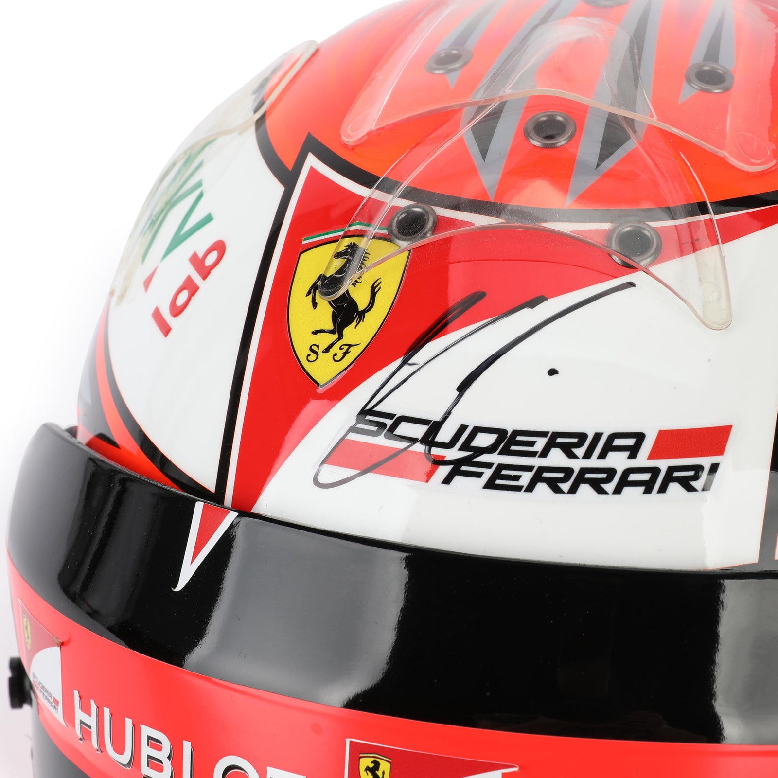 LOT 140 - Kimi Räikkönen 2016 Signed Replica Helmet