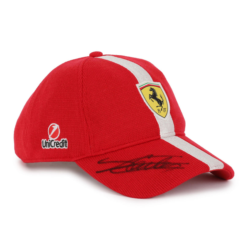 LOT 070 - Charles Leclerc Signed Scuderia Ferrari Cap
