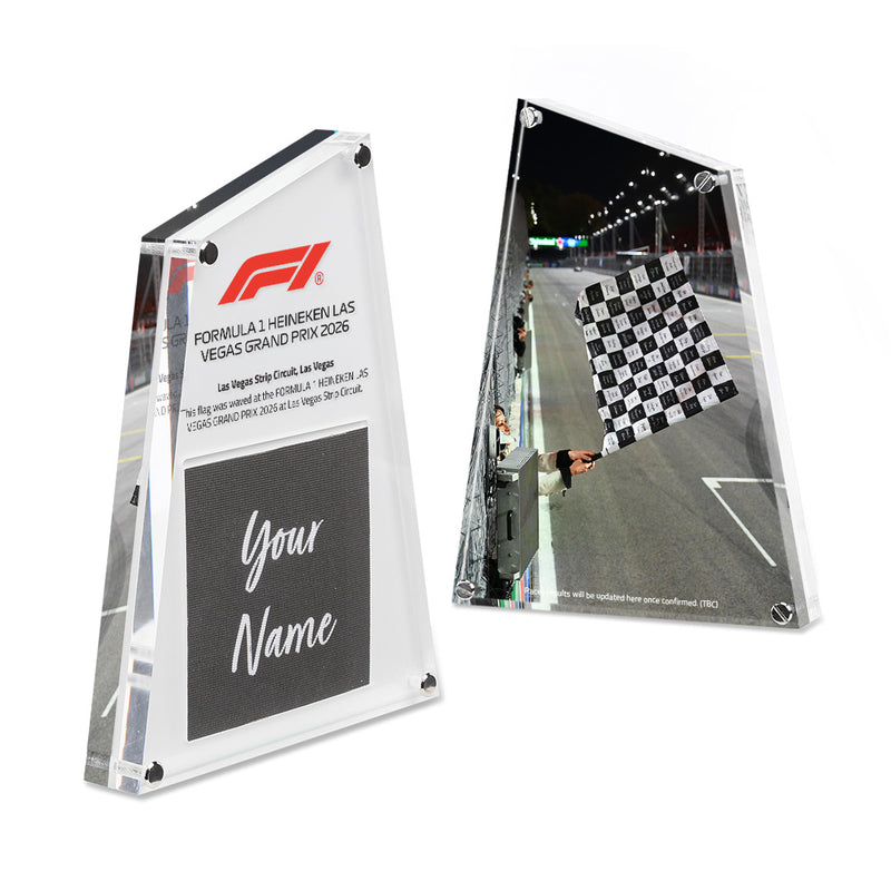 Las Vegas GP 2026 - Personalised F1® Flag