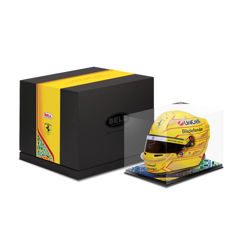 Lewis Hamilton 2026 Scuderia Ferrari Full Size Signed Replica Helmet - Edition 06/20