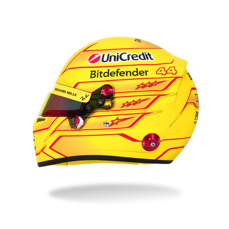 Lewis Hamilton 2026 Season Ferrari 1:2 Scale Helmet