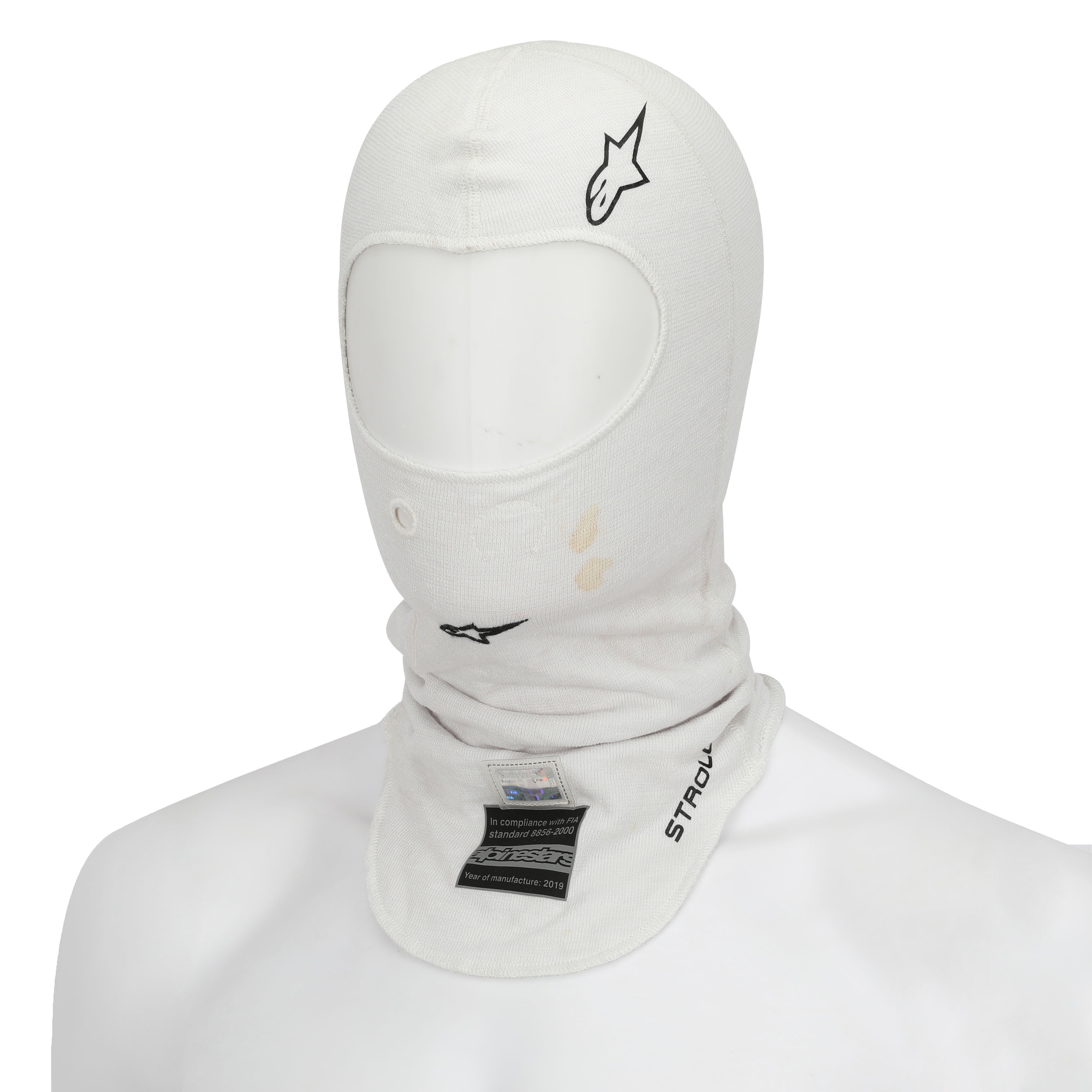 Lance Stroll 2019 Grand Prix Used Racing Point Balaclava