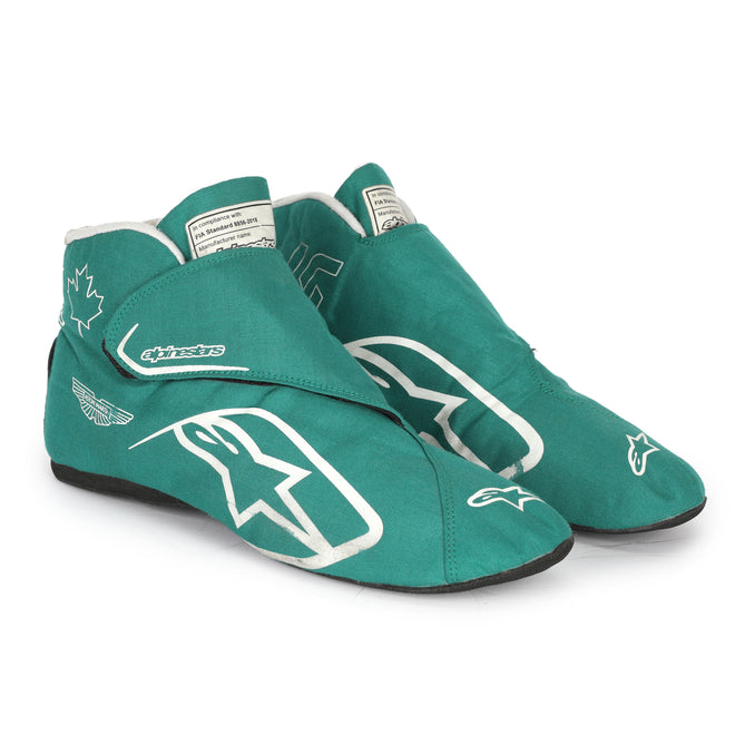 Auction LOT 123 -  Lance Stroll 2023 Used Boots - Monaco Grand Prix