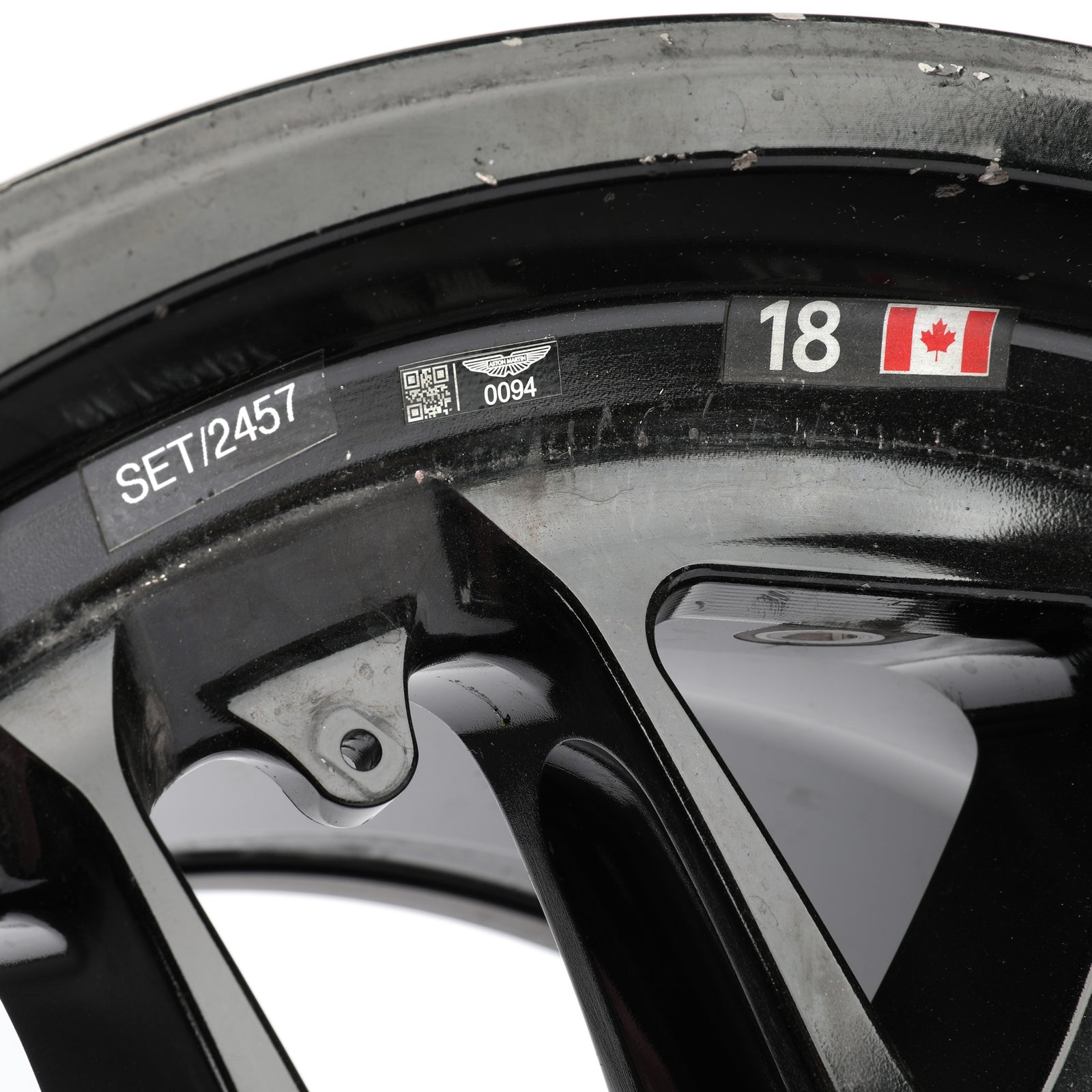 Auction LOT 022 - Aston Martin 2023 Lance Stroll Front Wheel Rim