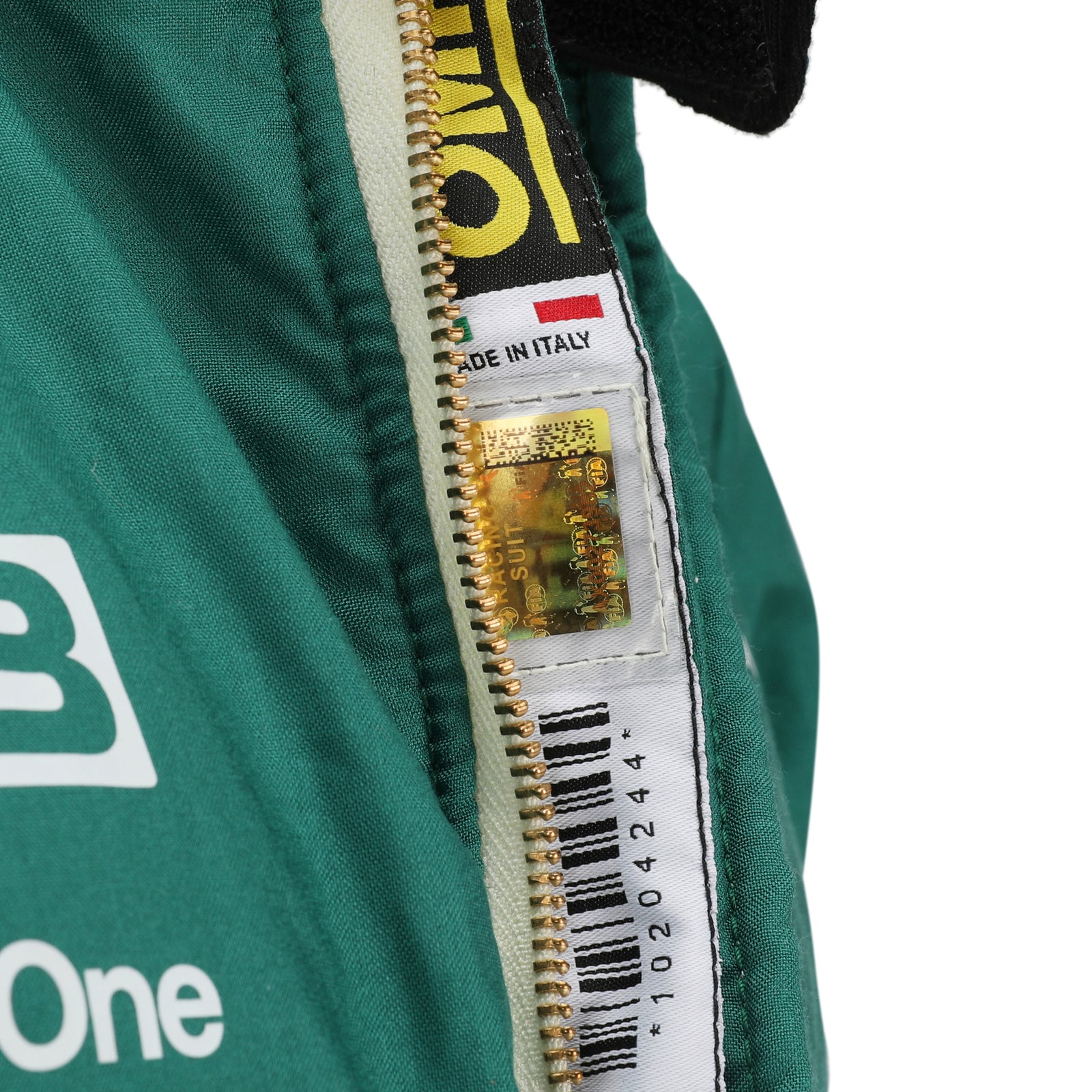 LOT 031 - Lance Stroll Signed Aston Martin Aramco Formula One Team 2024 Grand Prix Used Race Suit