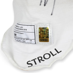 LOT 052 - Lance Stroll Signed 2024 Aston Martin Aramco Formula One Team Season Used Balaclava