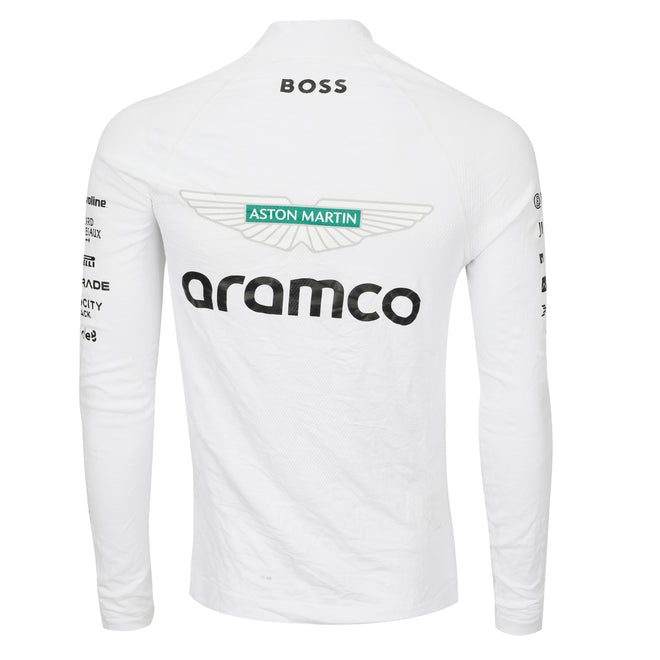 Auction LOT 053 - Lance Stroll Signed Aston Martin Aramco F1 Team 2024 Nomex