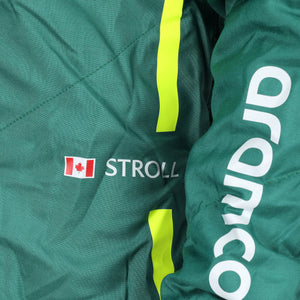2025 Lance Stroll Aston Martin Aramco F1® Team Pre-Season Testing-used suit, authentic Formula 1 collector display