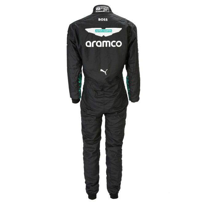Season Launch LOT 158 - Lance Stroll Aston Martin F1 Team 2025 Race Suit - Austin GP