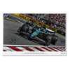 Lance Stroll 2025 Aston Martin Aramco Signed Print - Canadian GP