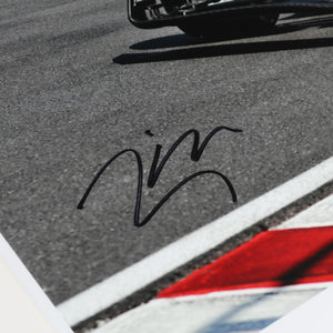 Authentic Lance Stroll signed 2025 Canadian Grand Prix Aston Martin Aramco F1® Team photo, premium Formula 1 motorsport wall art