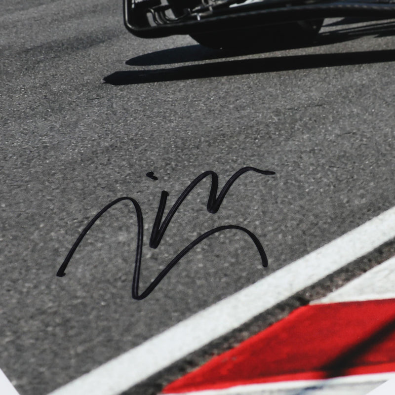 Lance Stroll 2025 Aston Martin Aramco Signed Print - Canadian GP