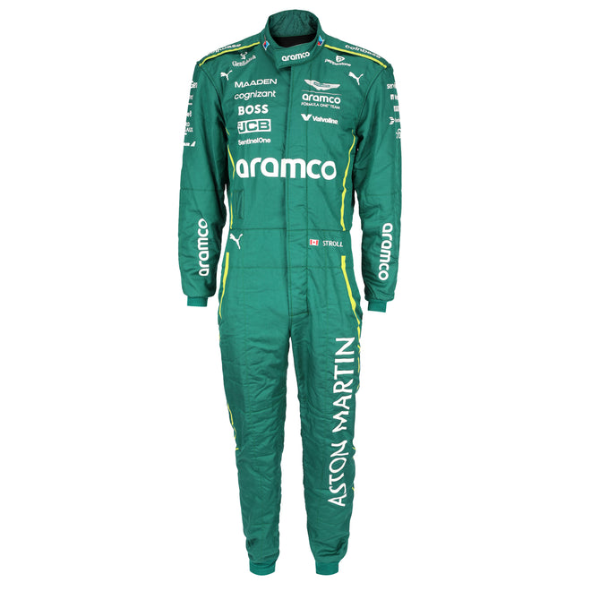 Auction LOT 028 - Lance Stroll 2025 Aston Martin F1 Team Suit