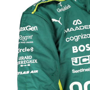 Aston Martin Aramco Formula 1 Lance Stroll 2025 Canadian GP race suit collector piece