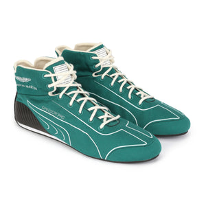 Lance Stroll Aston Martin Aramco F1 Team 2025 un-used boots authentic Formula 1 motorsport memorabilia