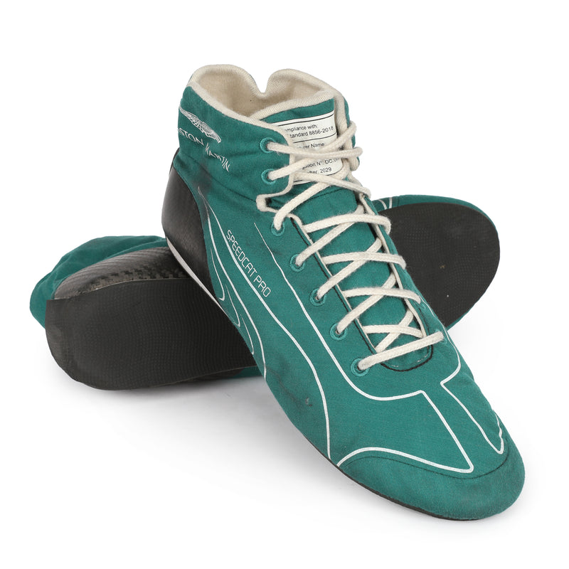 Lance Stroll 2025 Aston Martin Aramco F1® Team Race Boots - Saudi Arabian GP