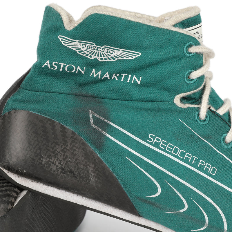 Lance Stroll 2025 Aston Martin Aramco F1® Team Race Boots - Saudi Arabian GP