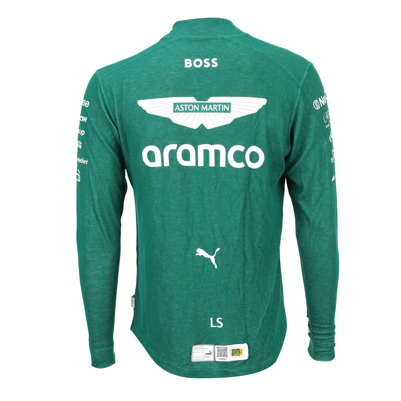 Aston Martin Aramco Formula One Team Lance Stroll 2025 race Nomex collector display piece