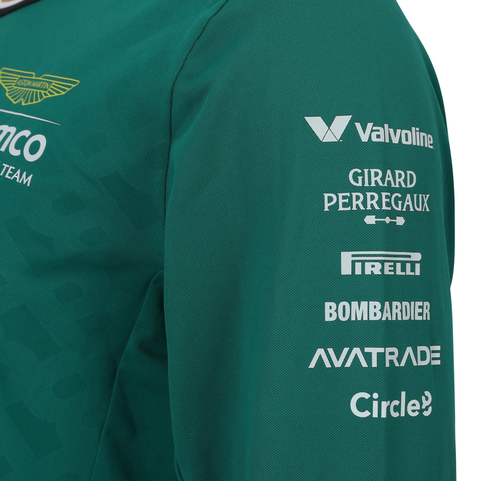 Lance Stroll Signed 2025 Aston Martin Aramco Formula One Team Long Sleeve T-Shirt