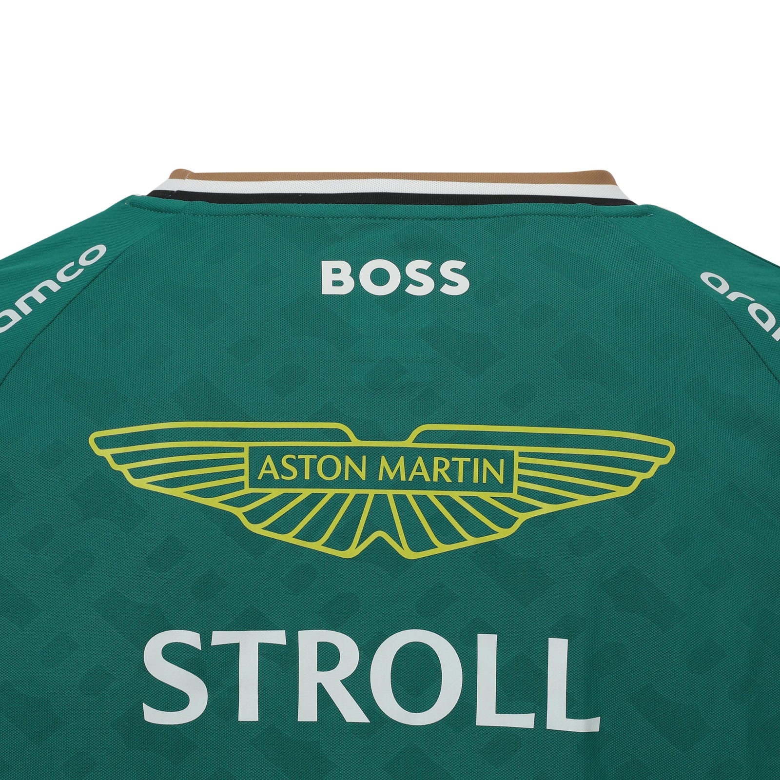 Lance Stroll Signed 2025 Aston Martin Aramco Formula One Team Long Sleeve T-Shirt