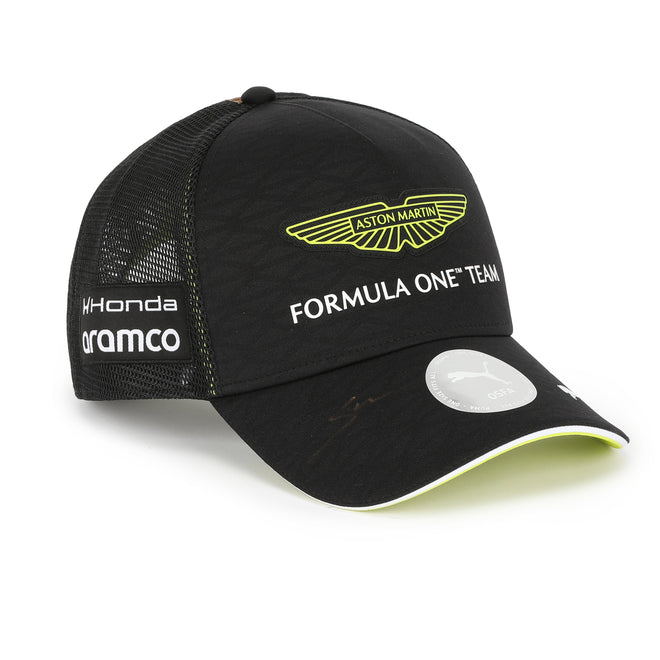 Lance Stroll 2026 signed Aston Martin Aramco F1 Team cap authentic Formula 1 memorabilia for collector display