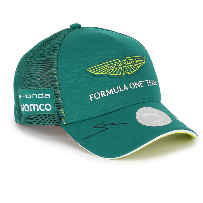 Lance Stroll 2026 signed Aston Martin Aramco F1 Team green cap authentic Formula 1 memorabilia for collector display