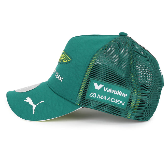 Aston Martin Aramco F1 Team Lance Stroll signed 2026 green cap premium Formula 1 collector memorabilia