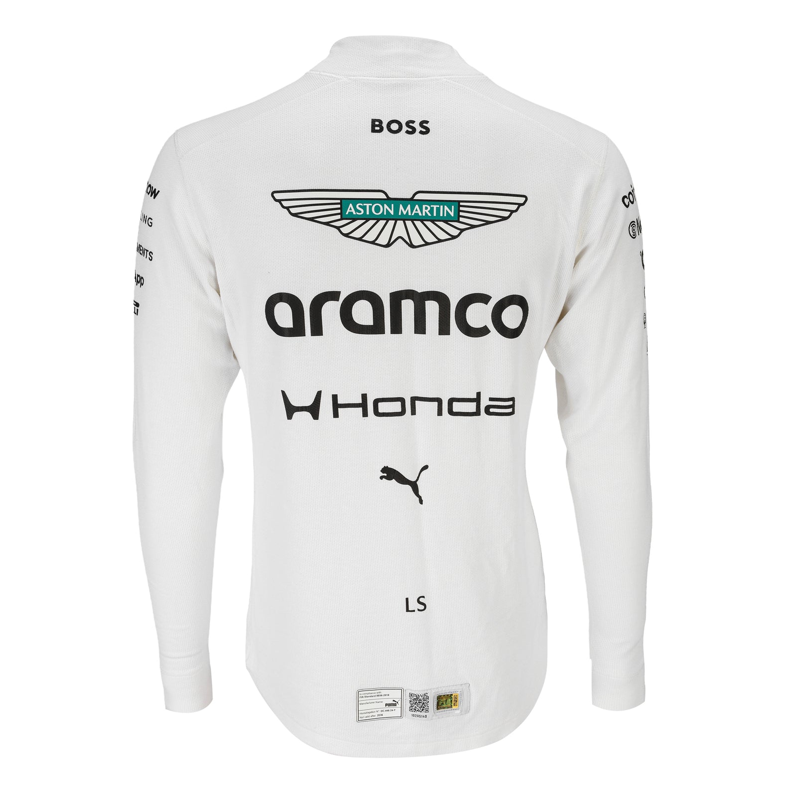 Auction LOT 119 - Lance Stroll 2026 Aston Martin Nomex - Bahrain First Test