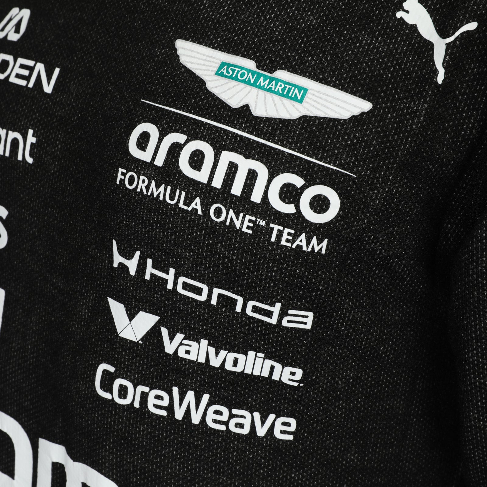 Auction LOT 128 - Lance Stroll 2026 Aston Martin Aramco F1 Team Un-Signed Un-Used Nomex - Black