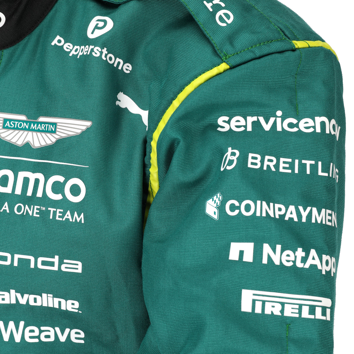 The Austin Auction LOT 075 - Lance Stroll Un-Signed 2026 Grand Prix Used Suit - Miami GP