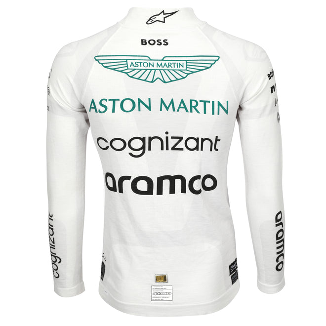 Auction LOT 035 - Lance Stroll 2023 Aston Martin Aramco Formula One Team Race Nomex