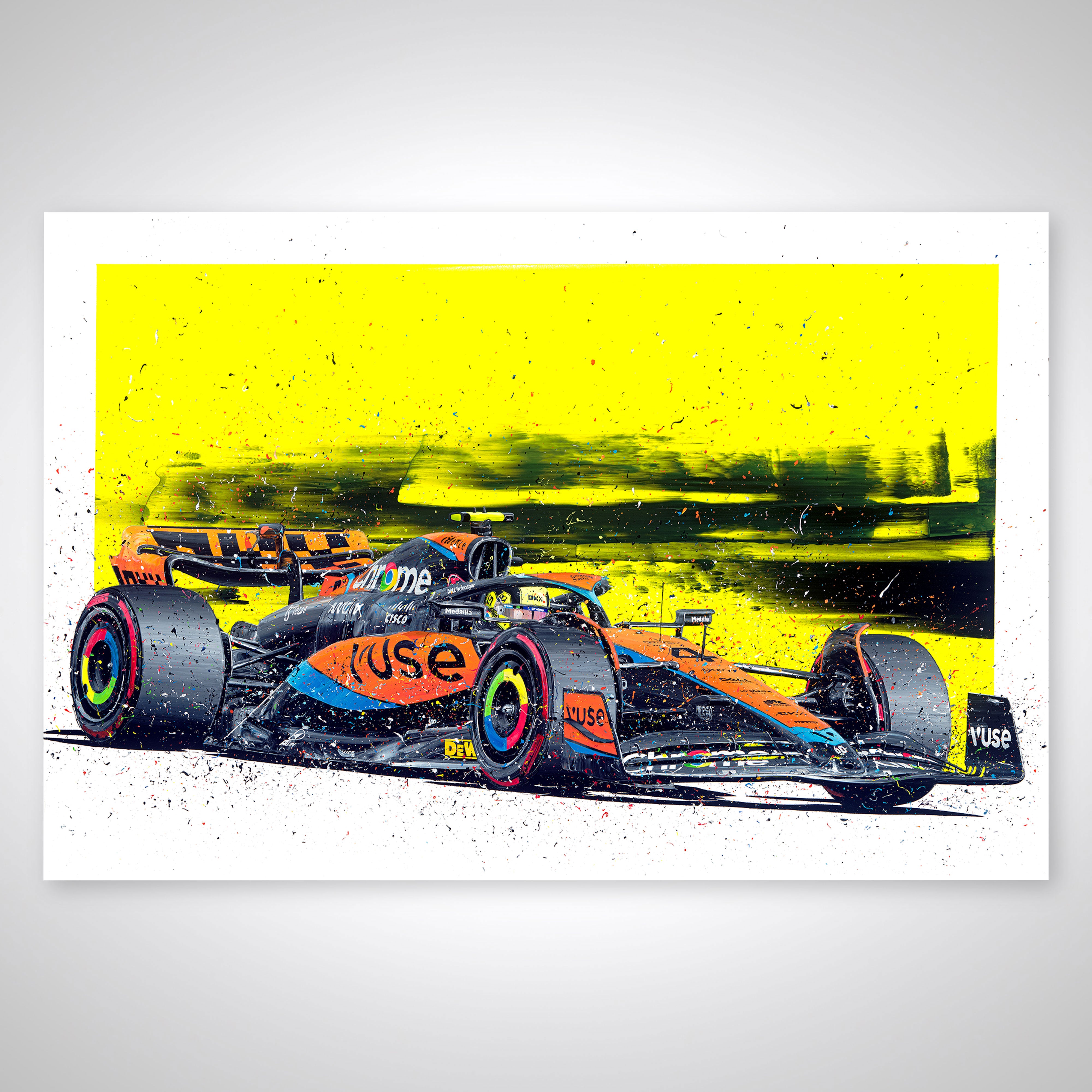 Lando Norris 2023 Giclee Print – David Johnson