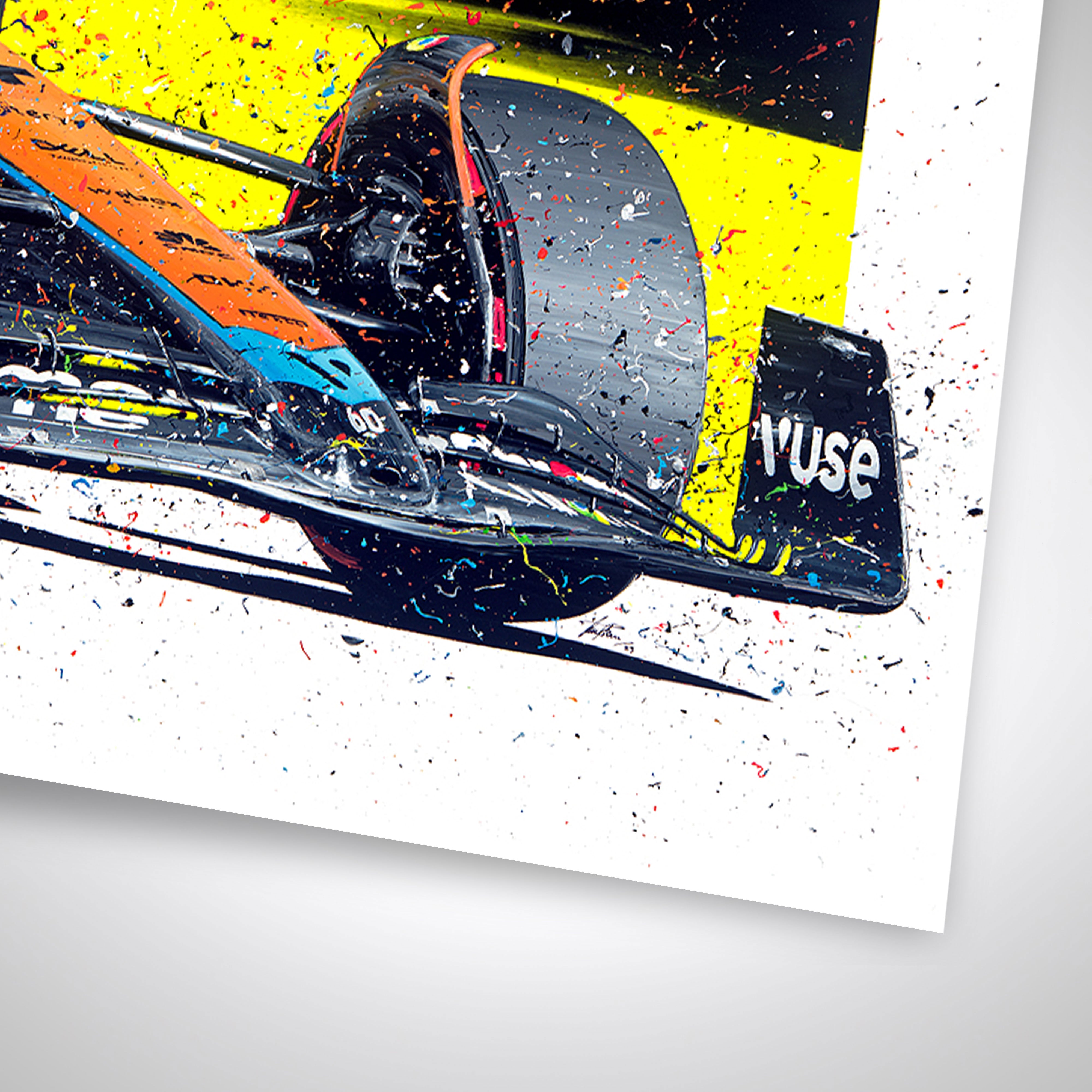 Lando Norris 2023 Giclee Print – David Johnson