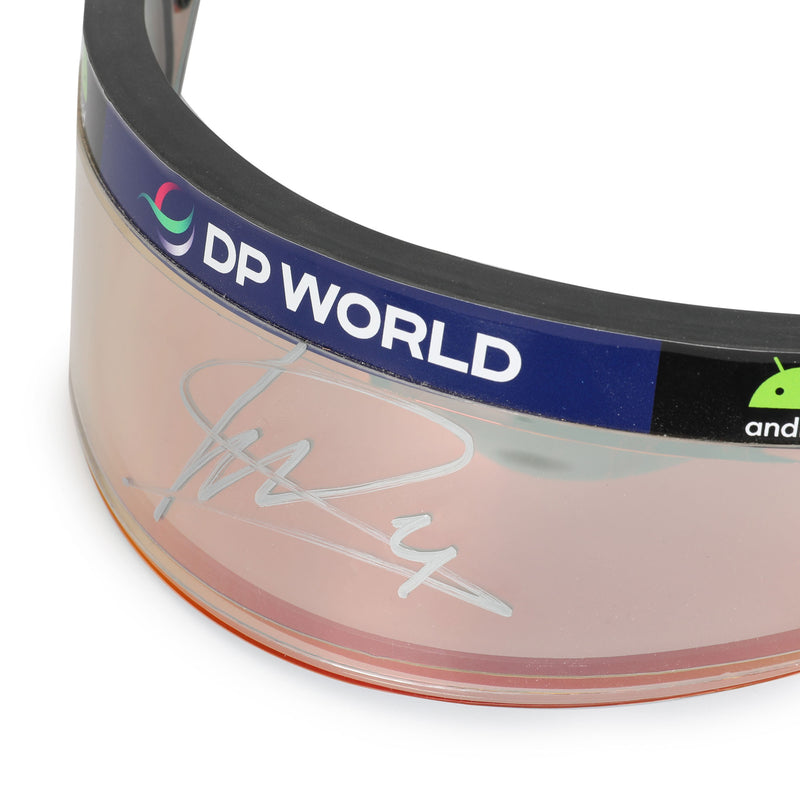 LOT 122 - Lando Norris 2023 Season Used Visor
