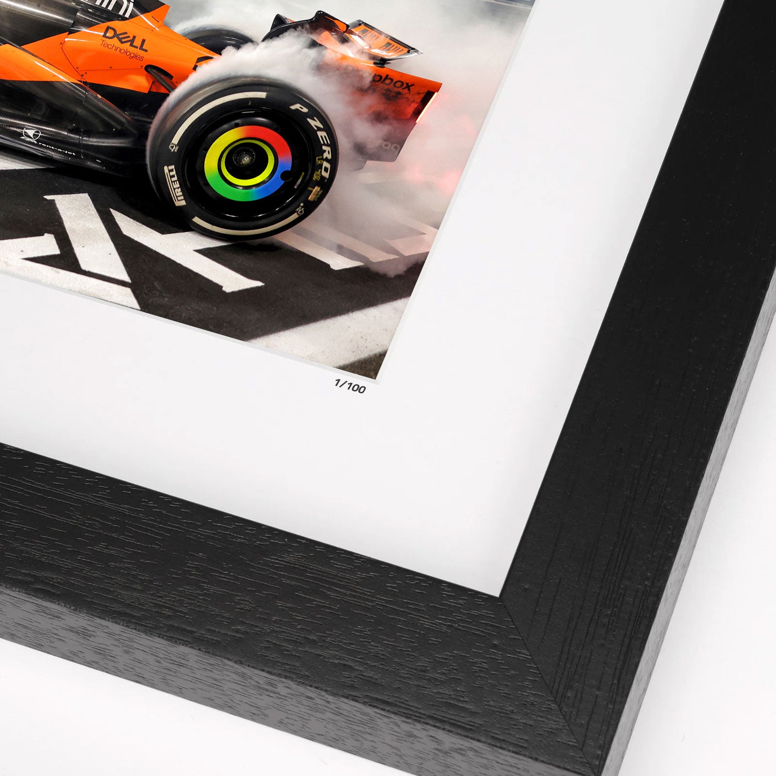 Lando Norris 2025 Driver World Champion Framed Photo