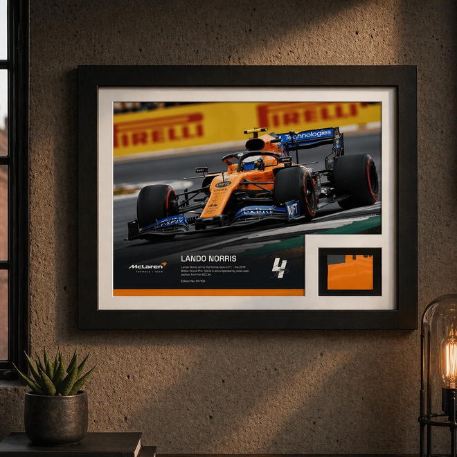 Lando Norris 2019 McLaren Bodywork & Photo  British GP Limited Edition
