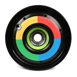 Lando Norris 2023 Monaco Grand Prix-used McLaren F1 Team front wheel rim table, authentic Formula 1 memorabilia for collector display